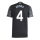 Aston Villa Ezri Konsa #4 Borte Drakt 2025-26 Kortermet